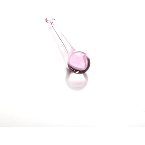 16x60mm/20x80mm Pink Color Raindrops Crystal Chandelier Parts Lamp Glass Hanging Pendants Beads Curtain Accessories