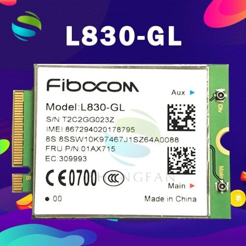 L830-GL FDD-LTE TDD-LTE 4G Module 4G Card FRU 01AX715