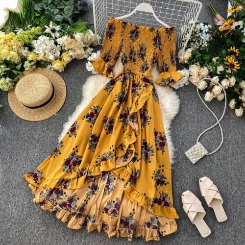 MLUOLANC Off-the-shoulder Summer Dresses