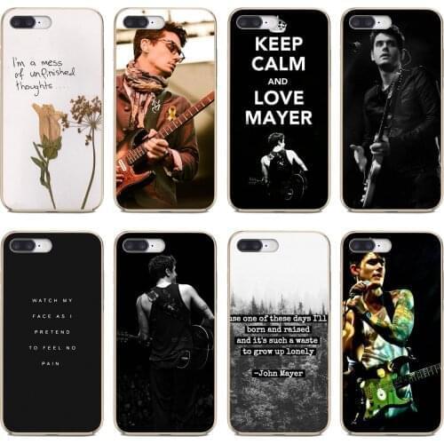 For LG K10 K8 K7 K4 Nokia X6 2 3 5 6 8 9 230 3310 2.1 3.1 5.1 7 Plus 2017 2018 Male-Singer-john-mayer-guitar Soft TPU Covers