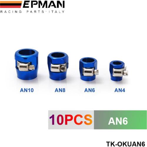 Racing AN6 16mm Straight Hose End Clamp Fittings EP-OKUAN6