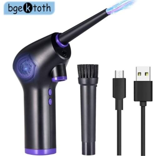 Cordless Air Duster Rechargeable 15000 mAh Battery, 45000 RPM 60W Fast Charging Y3ND