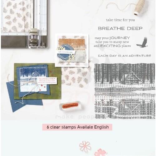 Personalized Leaves Clear Stamps and Metal Cutting Dies Sets For DIY Craft Making Greeting Card Scrapbooking Album Paper Cards