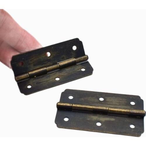 Hinge Classical Stainless Steel Antique Bronze Bearing Mute for Box Cabinet Closet Windows Hardware Furniture Accessories 2pcs