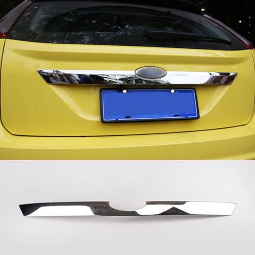 FIT FOR FORD FOCUS 09-11 HATCH HATCHBACK CHROME REAR BOOT DOOR TRUNK LID COVER