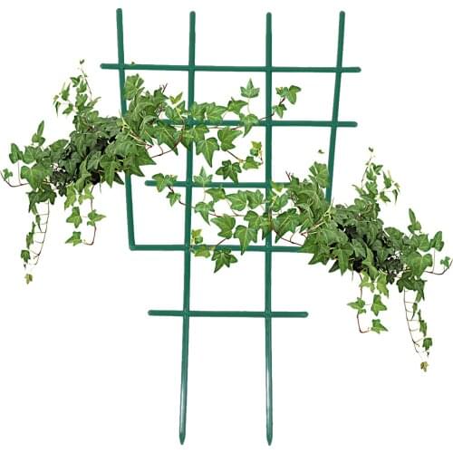 5Pcs Insert Stand Portable Thicken Plastic Trellis Support Cage Stand Climb Plants Trellis for Flowers Vine Watermelon Seedling
