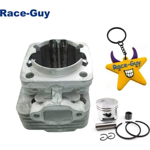 44mm Ported Performance Racing Block Bore Cylinder Piston For 2 Stroke 47cc 49cc Engine Mini Moto Dirt Pocket Bike ATV Quad