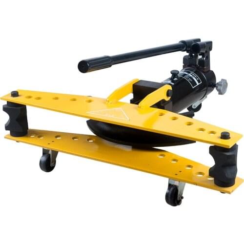 SWG-2 Inch Portable Multifunctional Manual Hydraulic Pipe Bender Metal Pipe Water Pipe Conduit Pipe Bender Pipe Bending Tool