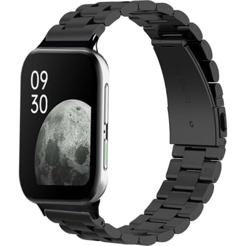 Luxury Stainless Steel strap For oppo watch 2 band 46mm 42mm Bracelet band for OPPO Watch2 42mm Strap Smart watch Accessories