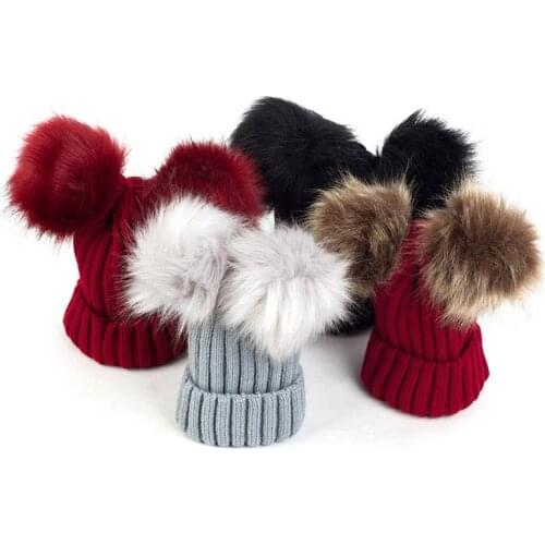 New Born Baby Hat Cap Warm Newborn Photography Props Kids Baby Winter Boy Girl Hat Baby Accessories Newborn Hats Bonnet