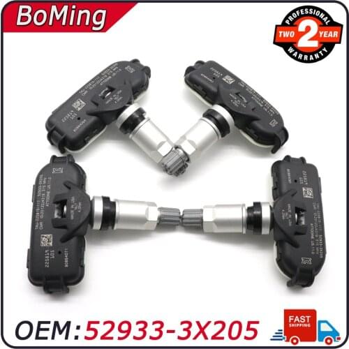 TPMS 52933-3X205 315MHz Car Tire Air Pressure Sensor For Hyundai Elantra For Kia Forte 2012-2024 Tyre Pressure Monitoring System