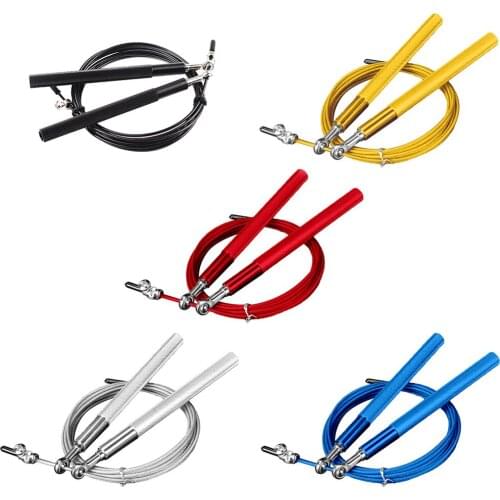 3M Adjustable High Speed Steel Tangle-Free Jump Rope Double Bearing Jump Rope Children Exercise Jump Rope Free Segmented Fitness