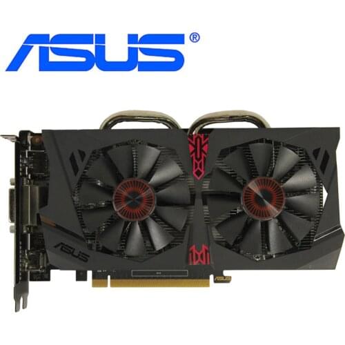 ASUS Video Card Original GTX 950 2GB 128Bit GDDR5 Graphics Cards for nVIDIA VGA Cards Geforce GTX950 Hdmi Dvi game Used