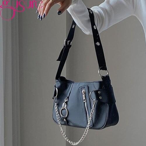 Gusure New Design Women Hobo Bag Vintage Summer Underarm Crossbody Bag Waterproof Nylon Casual Shoulder Handbag Female Totes