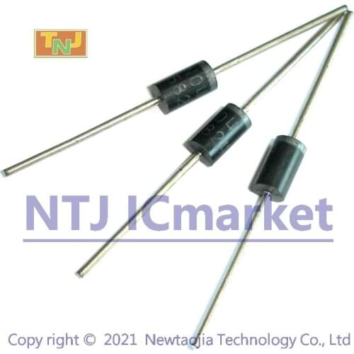 50 PCS 5.0 Amp Schottky Barrier Rectifier Diodes Axial−Lead DO-201AD, DO-27, 1N5824 IN5824 30V, 1N5825 IN5825 40V