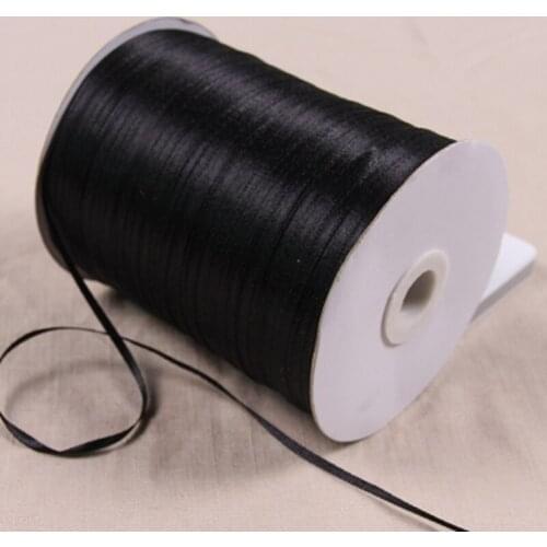 1/8" 3mm Satin Ribbon for packing and bow & Garment Accessories 20y/lot 39