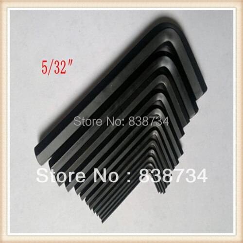 CRV black finishing 5/32" hex allen key (100pcs/lot)