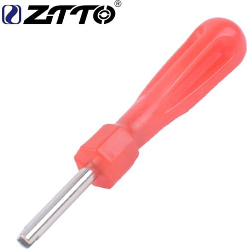 ZTTO MTB Bike Bicycle Tire Inner Tube Valve Tool AV/FV Valve repair tool Presta Valve Core Screwdriver Remover One Way Tool
