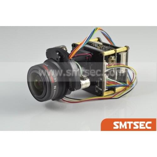 5MP IMX178 Hi3516A IP Camera Module Motorized Zoom Lens + POE Module + TF/MicroSD Card Slot + WiFi Module (SIP-E178AMPTLCW)
