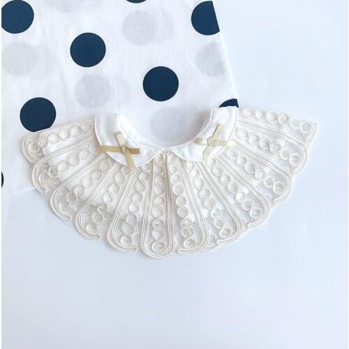 Japanese Style INS Baby Bib Sweet Flower Drooling Towel Cotton Burp Cloths Children Acessories Stuff