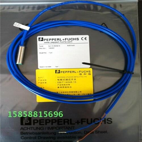 NJ1.5-8GM-N NJ1.5-8GM-N-V1 P+F New High-Quality Proximity Switch Sensor