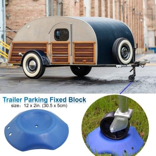 Trailer Parking Fixed Block Camper Anti Skid/Tire Stopper RVs 5 Wheel Caravan Outdoor Parking Tool 30.5x5cm