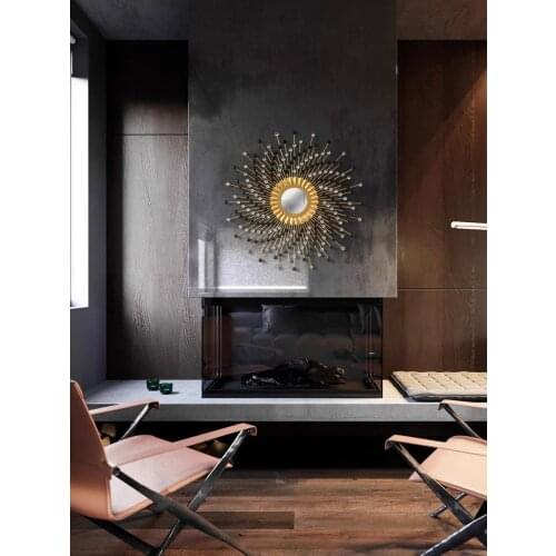 Sunglasses Wall Hanging Decoration Restaurant Light Luxury Wall Decorative Mirror