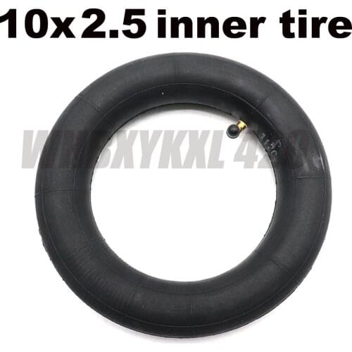 10x 2.5 inch 90 degree valve inner tube, suitable for small motorcycle inner tube, scooter inner tube, balance car inner tube