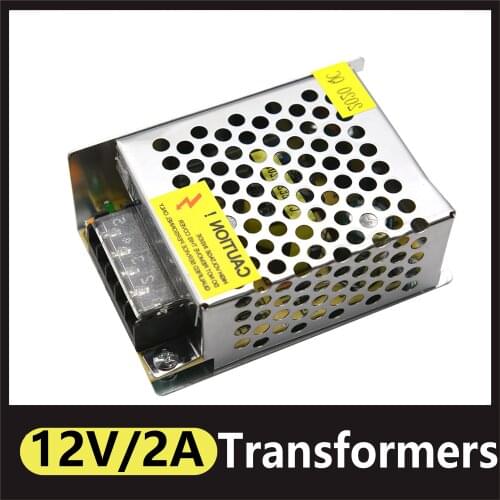 AC 110V 220V To DC 12V Power Switching Power Suply Lighting Transformers Source Adapter 2A LED Adapter for CCTV