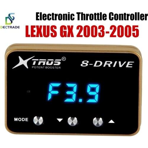 DECTRADE Car Electronic Throttle Controller Racing Accelerator Potent Booster For Lexus GX 2003-2005 Tuning Parts 8 Drive