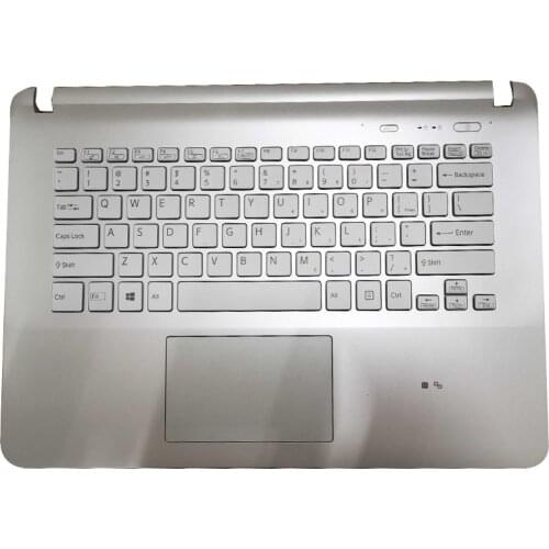 NEW Laptop Palmrest Upper Cover keyboard For Sony VAIO SVF142 C29L C1DT A26T SVF143 SVF143A1QT A1RT A23T 29T 26SCW