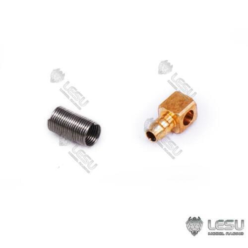 LESU RC 3*2 4*2.5MM Pipe Brass Nozzle for Hydraulic Dumper Truck Excavator Model TH16977-SMT5