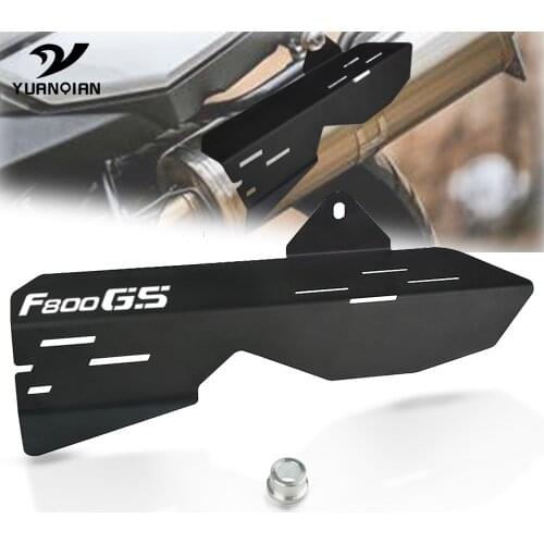 Motorcycle CNC Exhaust Pipe Crash Protector For BMW F 800 GS F800 GS 2009-2016 2010 2012 13 F800GS Adventure ADV 2014-2016 2015