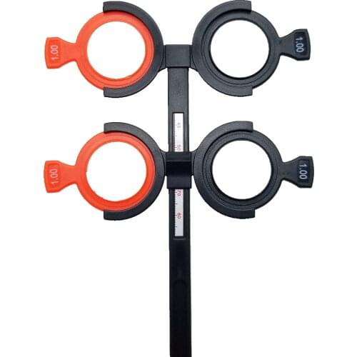 Optical Optometry Flip Trial Lens Set Plastic Frame Amblyopia Myopia Training Tool