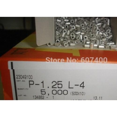 P-1.25L-4 terminals Connectors 100% new and Original parts Terminals P-1.25 L-4