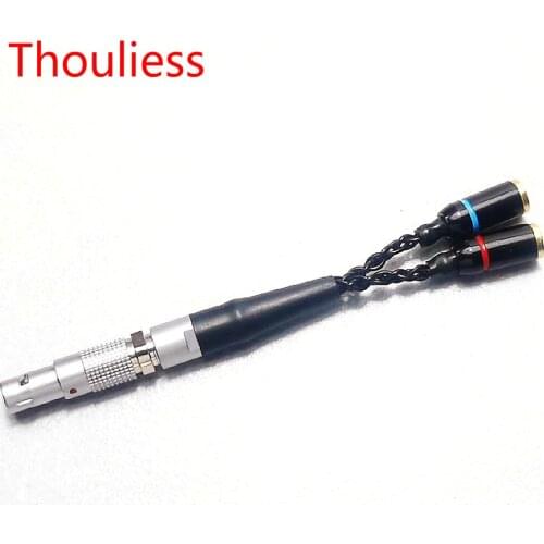 Thouliess Earphone plug MMCC Female to K812 Headphone DIY Connector Adapter