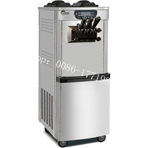 With fresh-keeping function Dual refrigeration system Mute design soft ice cream machine