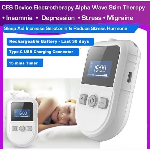Insomnia Relief Device Help Sleep Better Type-c USB Portable Sleep Aid CES Medical Therapy Insomnia Anxiety Depression