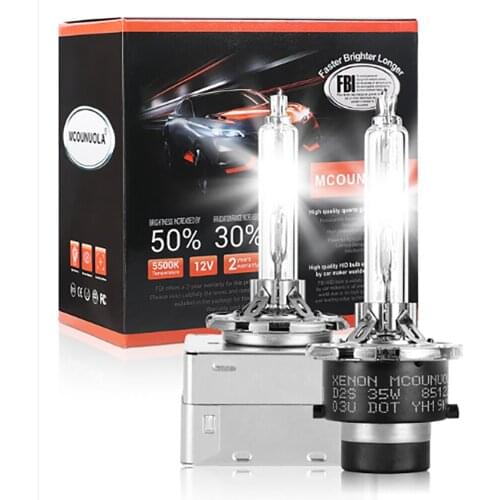 2PCS OEM 2PCS 35W D1S D2S D2R D3S D4S D4R Xenon HID Bulbs Car HeadLight Replacement 4300K 5500K 8000K