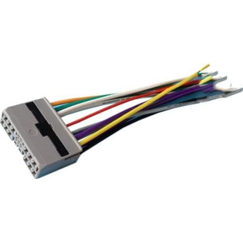 Car Audio Stereo Wiring Harness Adapter Plug male For Honda Civic Fit CRV Jazz Odyssey for Acura TSX Radio CD DVD Stereo