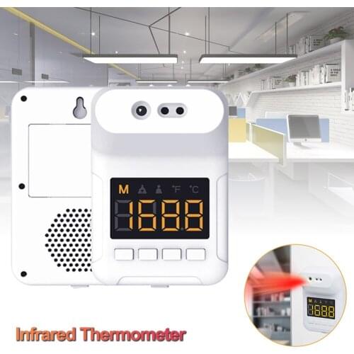 2021 Non-contact Infrared Thermometer Digital K3s Pro Forehead Hand Temperature Sensor Laser Gun Wall Mounted Thermometers