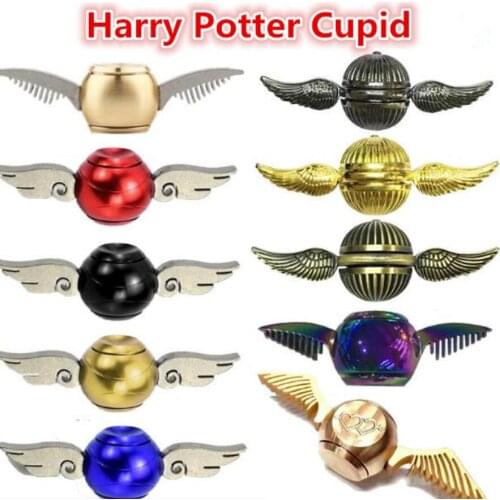Cupid Wings Fidget Hand Spinner Finger Spinner Focus Fingertip Gyro Desk Toy EDC Reduce Stress Stainless Steel Fidget Spinner