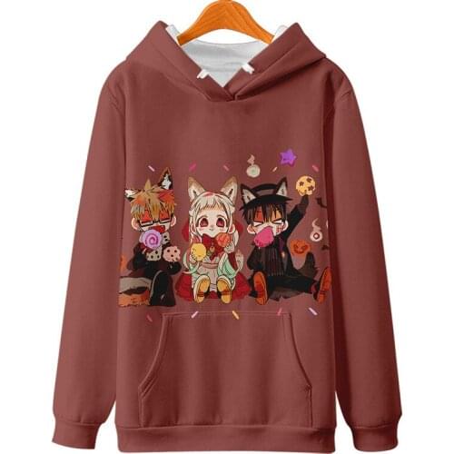 Classic Anime Toilet-bound Hanako-kun Nene Yashiro Cosplay 3D Hoodies Men Women Kids Spring Autumn Fashion Cute Sweatshirts Tops
