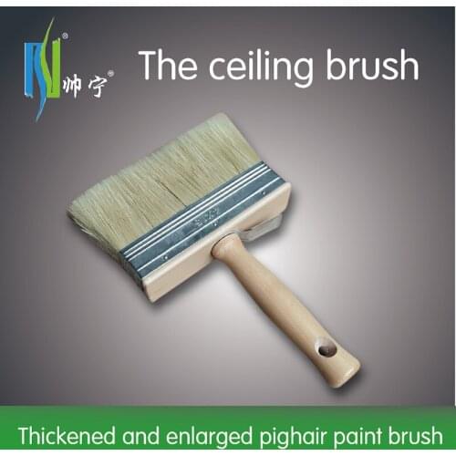 Paint the walls and toolsRoof paint brush Paint the walls and tools