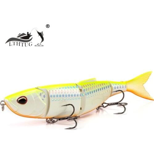 LTHTUG Brand 2020 New Leurre Peche Hard Fishing Lures Swim Jerk Baits 135mm 20g Slow Sinking Bait For Bass Pike Prech Salmon