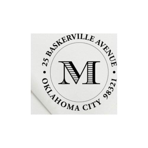 Custom modern Monogram Embosser Address Stamp with gift box,Personalized Wedding steel embosser,wedding logo seal