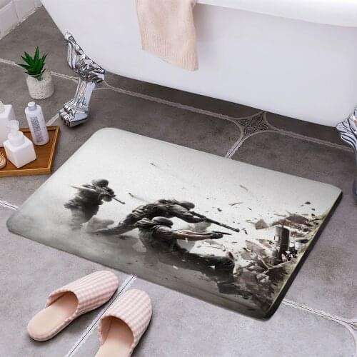 Tom Clancys RSS Terrorist 3D Print Doormats Rectangle Non-Slip DoorMat Bedroom Kitchen Entrance Print Door rugs Dropshipping
