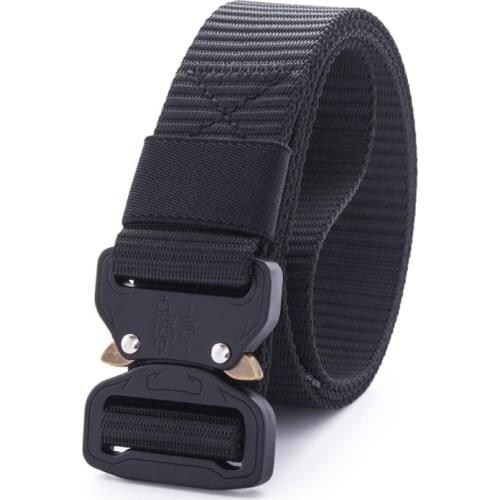 125 Cm Men Belt Male Tactical Mens Belt Military Canvas Belts Big Size Outdoor Tactical Military Nylon Belts Army Ceinture