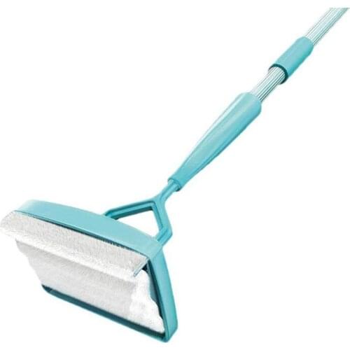 Foldable Cleaning Brush Retractable Stainless Steel Handle Cleaning Bar New Household Cleaning Supplies Cleaning Rod Cleaning