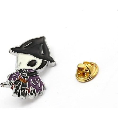 Game Bloodborne Eileen Brooches For Women Men Cute Figure Anime Icons Metal Cartoon Badges For Clothes Backpack Enamel Pins